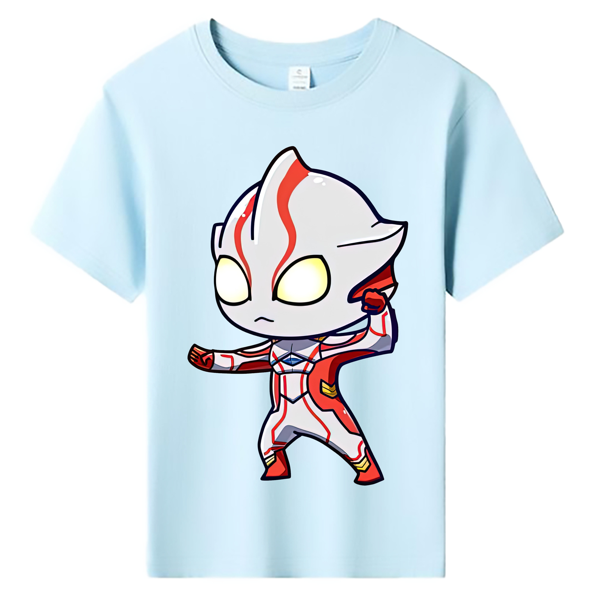（画像用） ウルトラマン Ultraman 綿100％キッズTシャツ（フロントプリント）